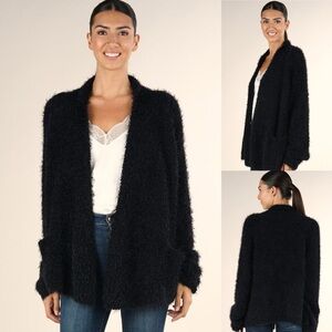 Lovestitch Unwind Fuzzy Cardigan